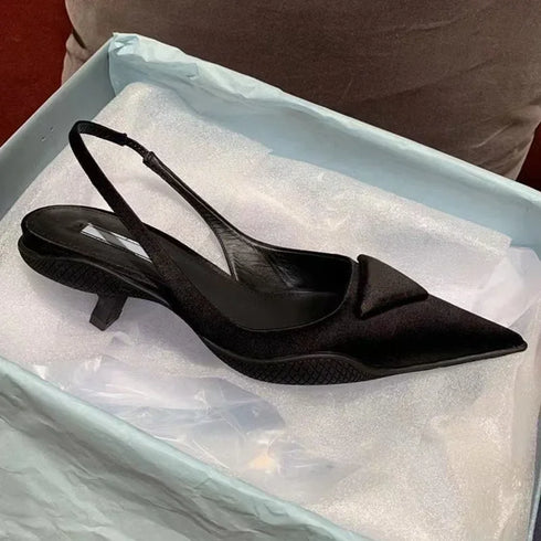 New Women Pumps Sexy Brand Pointed Toe Thin High Heels Women Hollow Elegant Office Shoes Patent Leather Classic Designer Sandals